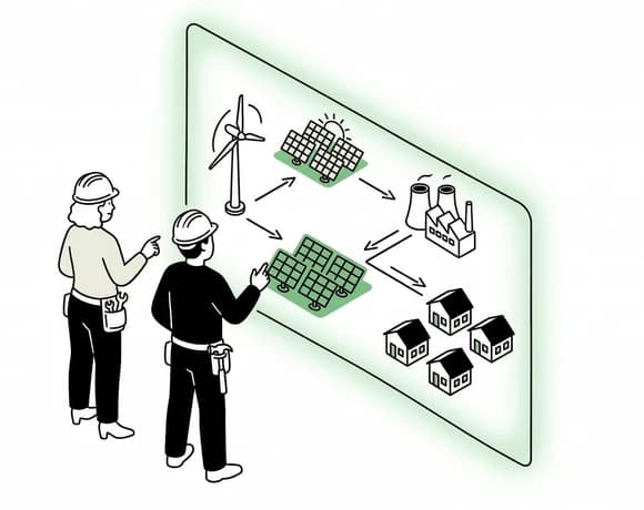 Energy Suppliers price guides illustration