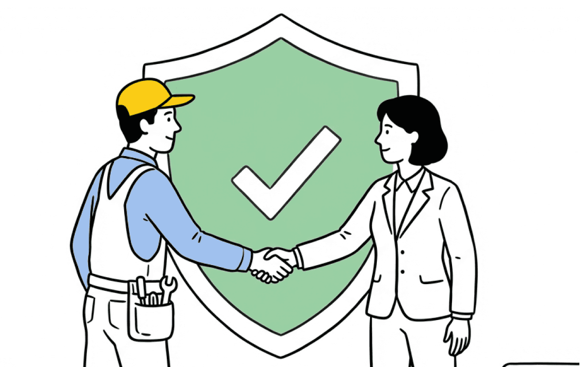 3. Do the job, get paid safely