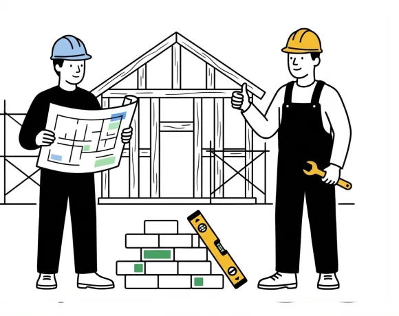 Guías de precios de construcción de muros illustration