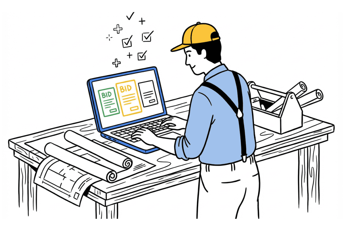 2. Send bids in minutes