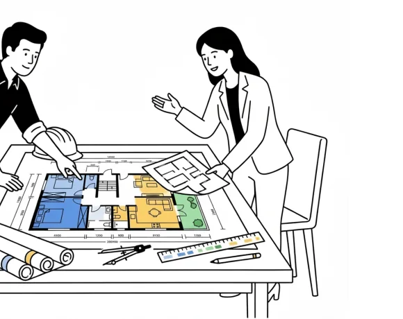 Guías de precios de arquitectos técnicos illustration